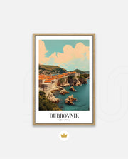 Dubrovnik Sea Cliffs
