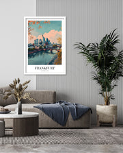 Frankfurt River Skyline