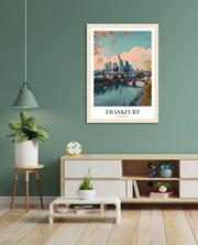 Frankfurt River Skyline