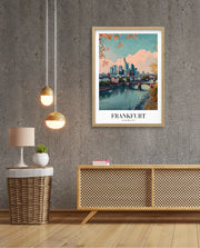 Frankfurt River Skyline