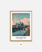 Frankfurt River Skyline