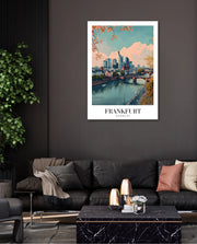 Frankfurt River Skyline