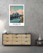 Frankfurt River Skyline