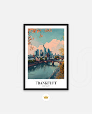 Frankfurt River Skyline