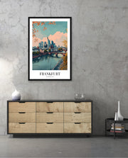 Frankfurt River Skyline