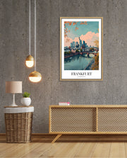 Frankfurt River Skyline