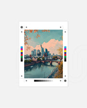 Frankfurt River Skyline