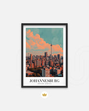 Johannesburg Skyline Glow