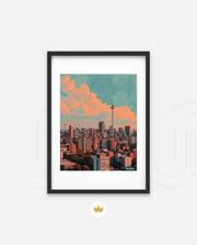 Johannesburg Skyline Glow