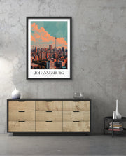 Johannesburg Skyline Glow