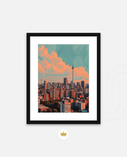 Johannesburg Skyline Glow
