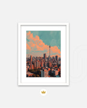 Johannesburg Skyline Glow