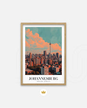 Johannesburg Skyline Glow