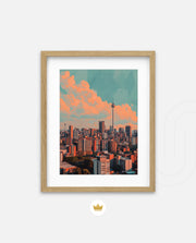Johannesburg Skyline Glow