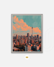 Johannesburg Skyline Glow