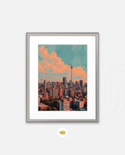 Johannesburg Skyline Glow