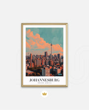 Johannesburg Skyline Glow