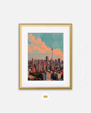Johannesburg Skyline Glow