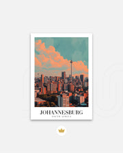 Johannesburg Skyline Glow