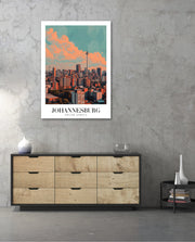Johannesburg Skyline Glow