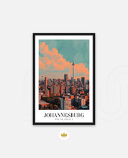 Johannesburg Skyline Glow