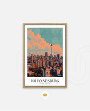Johannesburg Skyline Glow