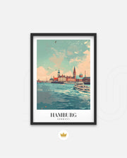 Hamburg Harbor View