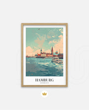 Hamburg Harbor View
