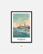 Hamburg Harbor View