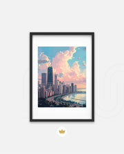 Chicago Skyline Glow