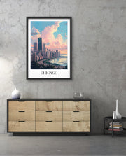 Chicago Skyline Glow