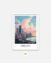 Chicago Skyline Glow