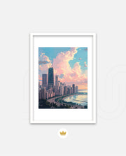 Chicago Skyline Glow