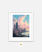 Chicago Skyline Glow