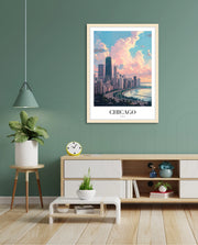 Chicago Skyline Glow