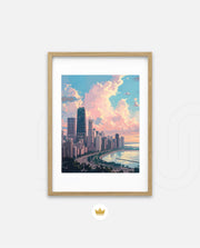 Chicago Skyline Glow