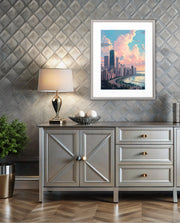 Chicago Skyline Glow