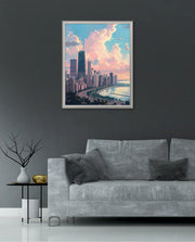 Chicago Skyline Glow