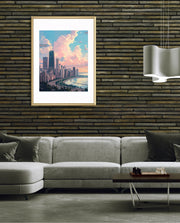 Chicago Skyline Glow