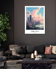 Chicago Skyline Glow