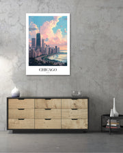 Chicago Skyline Glow