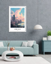 Chicago Skyline Glow