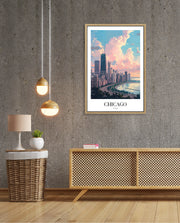 Chicago Skyline Glow