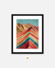 Rainbow Mountains