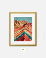 Rainbow Mountains