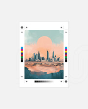 Riyadh Saudi Arabia Vintage Travel Poster