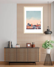 Tampere Finland Vintage Travel Poster