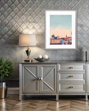 Tampere Finland Vintage Travel Poster