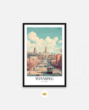 Winnipeg Pastel Avenue