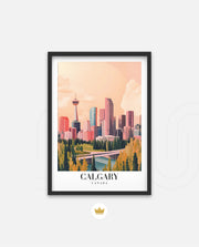 Calgary Coral Sky